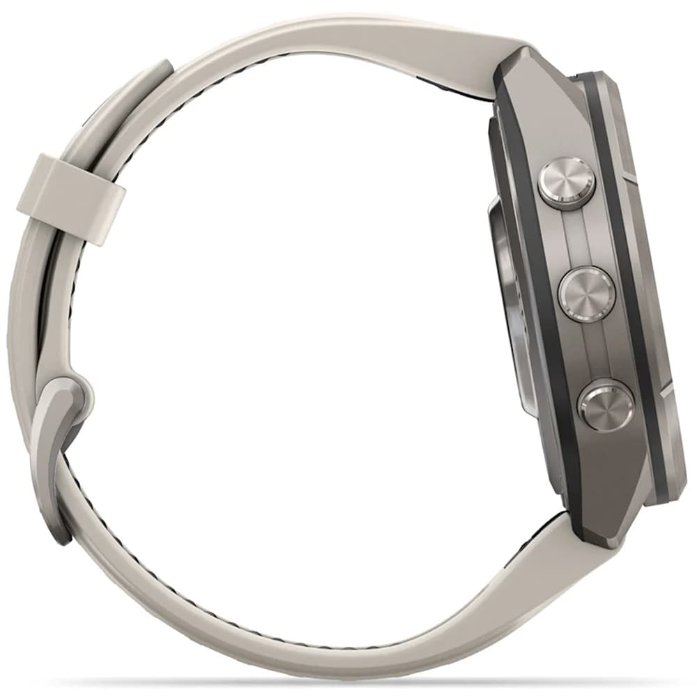 Smartwatch GARMIN Fenix 9 Pro, 43mm, AMOLED, InReach, Android/iOS, Sapphire, Titan, Gray/Dark Sandstone