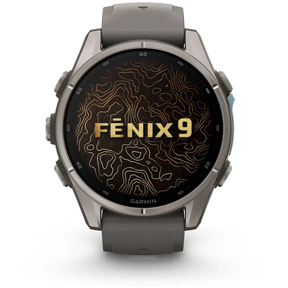 Smartwatch GARMIN Fenix 9, 43mm, AMOLED, Android/iOS, Sapphire, Titan, Pebble Gray
