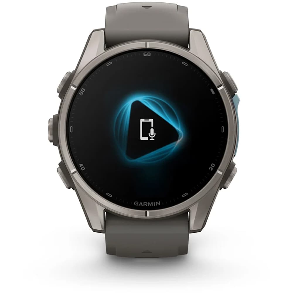 Smartwatch GARMIN Fenix 9, 43mm, AMOLED, Android/iOS, Sapphire, Titan, Pebble Gray