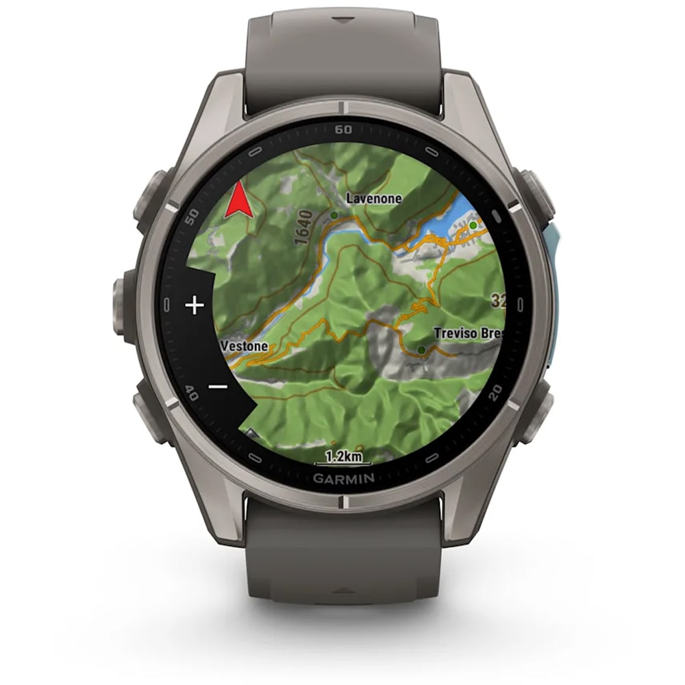 Smartwatch GARMIN Fenix 9, 43mm, AMOLED, Android/iOS, Sapphire, Titan, Pebble Gray
