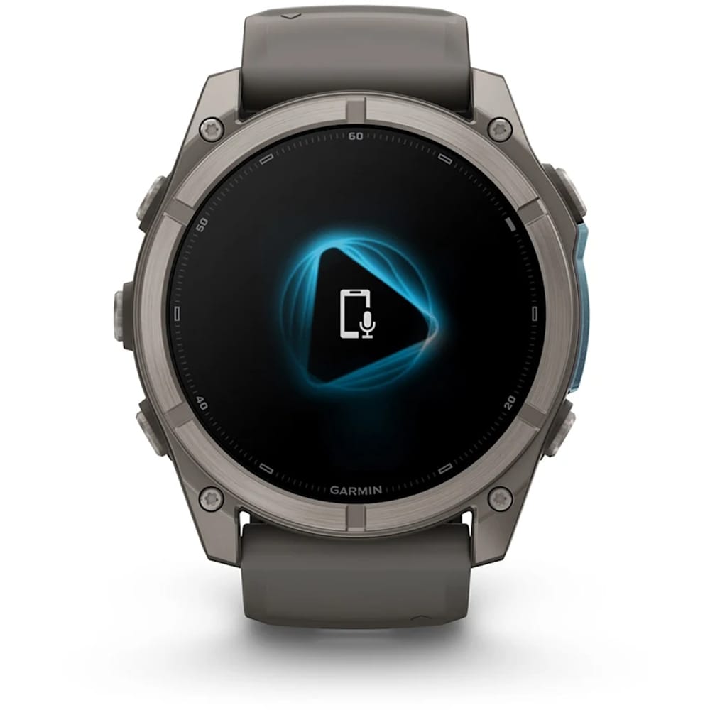 Smartwatch GARMIN Fenix 9, 51mm, AMOLED, Android/iOS, Sapphire, Titan, Pebble Gray