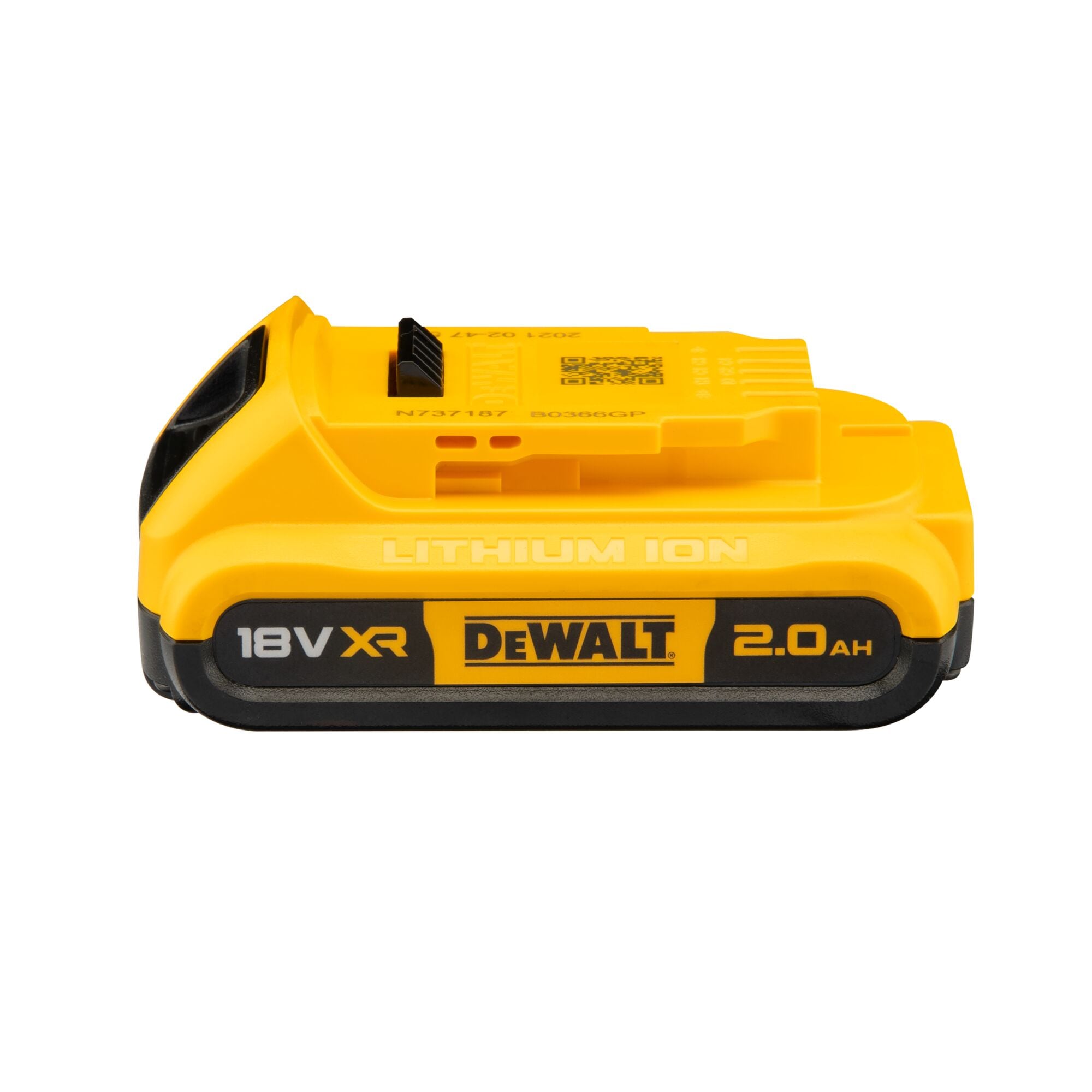 Acumulator glisant DeWALT XR Li-Ion, 18V, 2.0 Ah