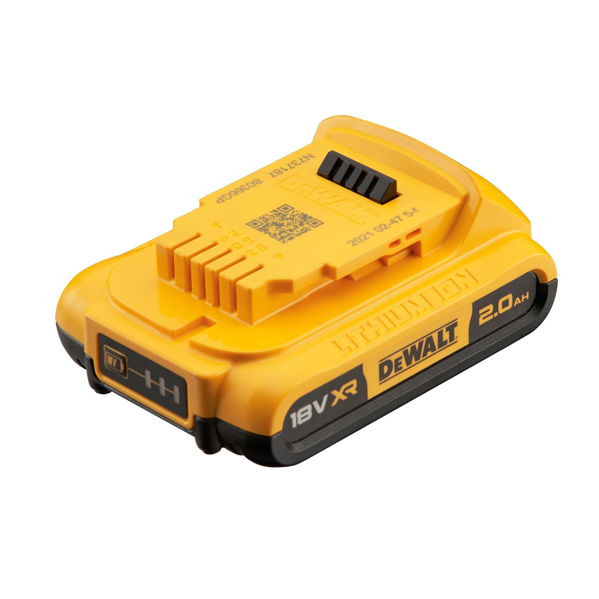 Acumulator glisant DeWALT XR Li-Ion, 18V, 2.0 Ah