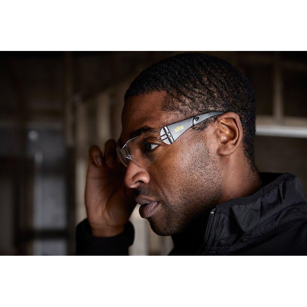 Ochelari de protectie SITE, policarbonat, transparent