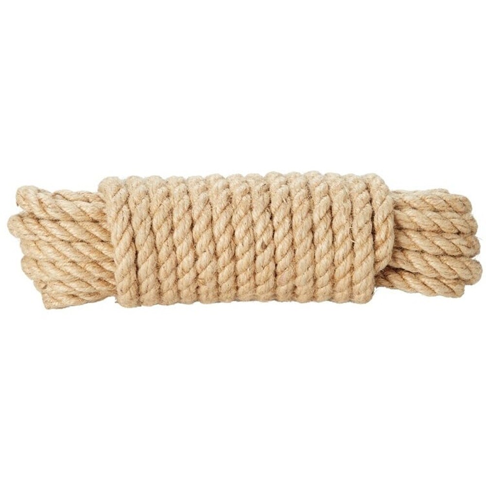 Snur DIALL, iuta, 10 mm x 10 m, bej