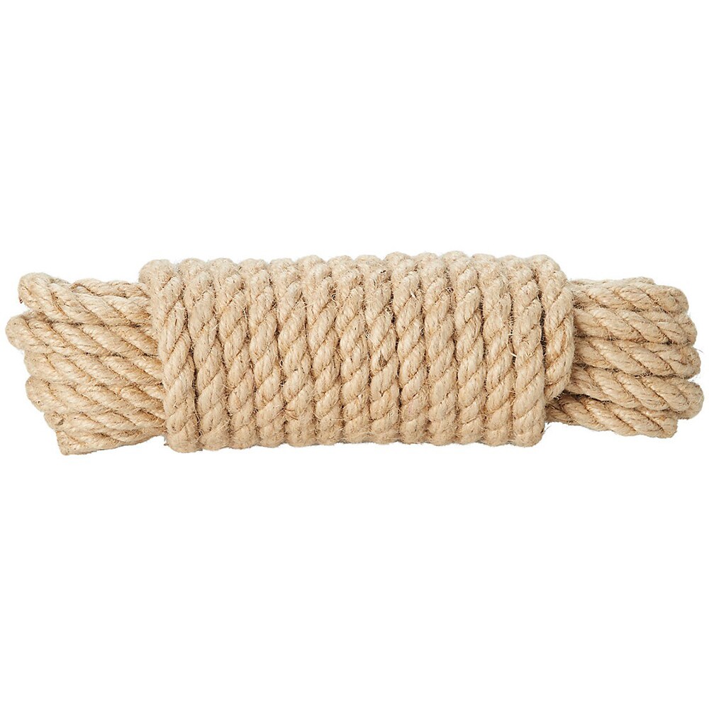 Snur iuta DIALL, 8mm x 20m, maro