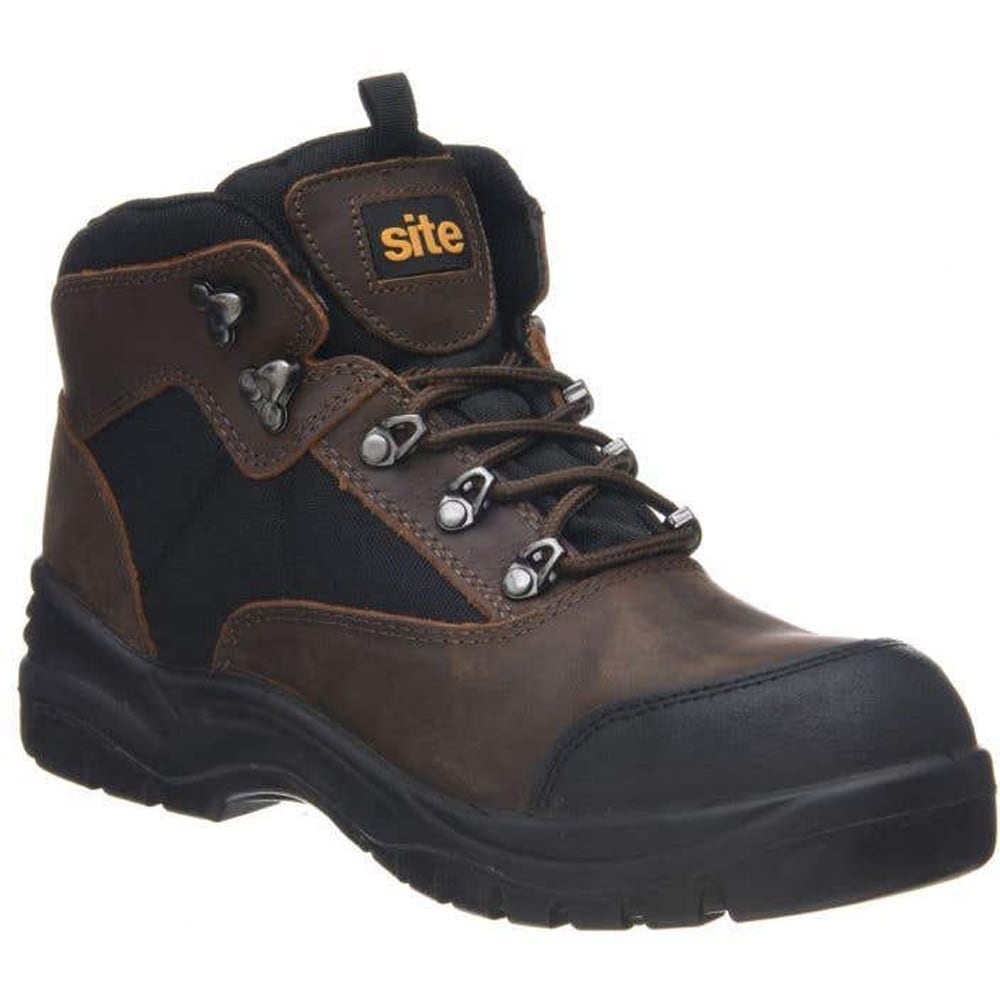 Bocanci de protectie Onyx Site, marimea 44, maro