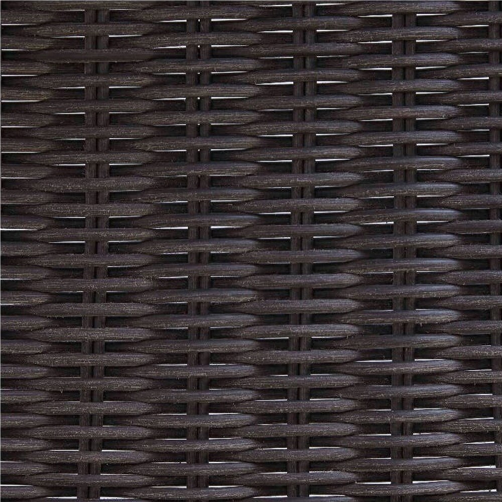 Scaun terasa GOODHOME Bari, otel, 58 x 50 x 76 cm, maro