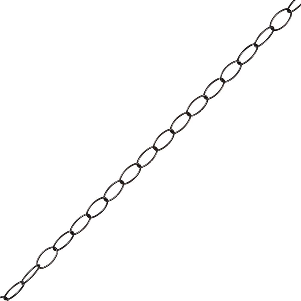 Lant otel DIALL, 2.2mm x 1.5m, negru