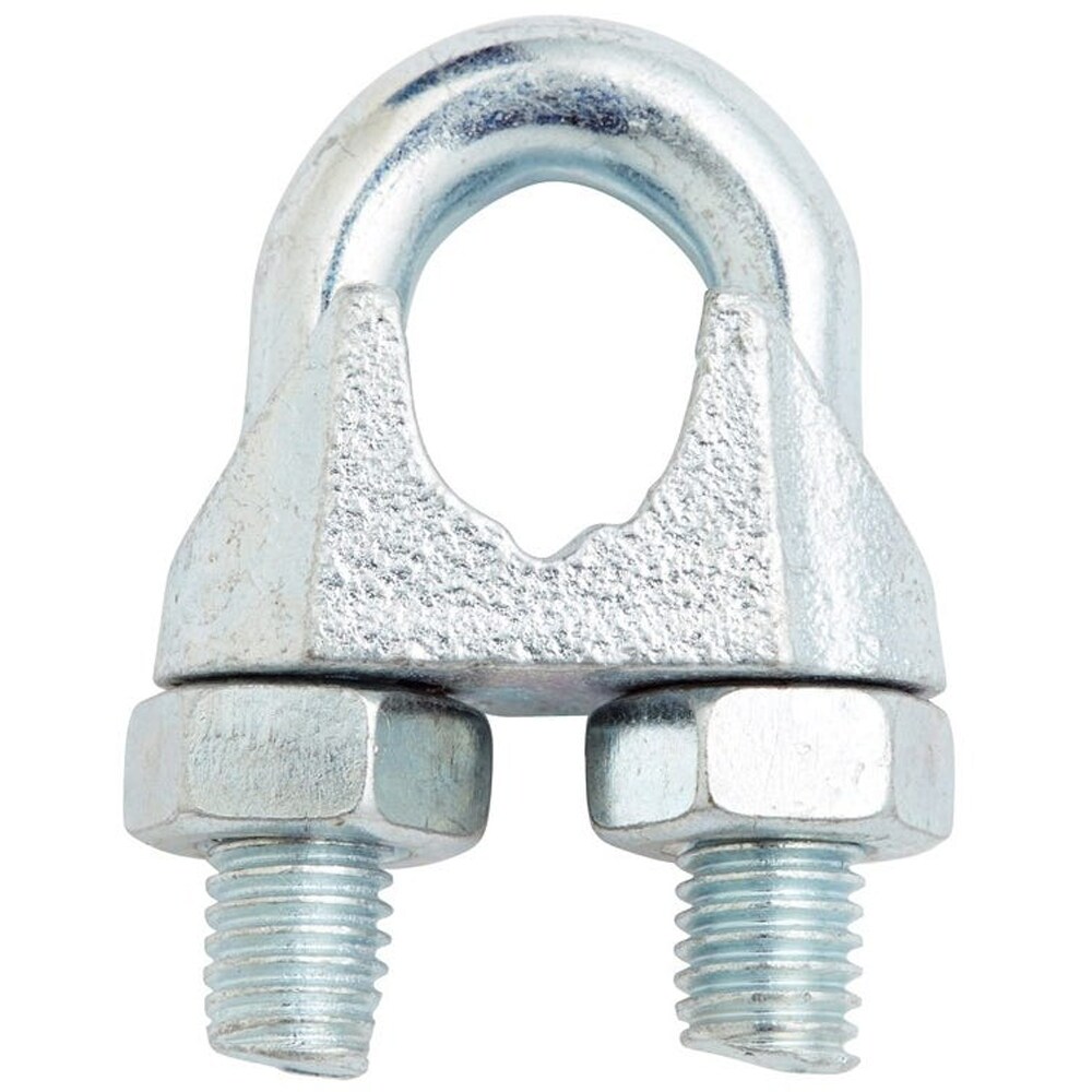 Bride cabluri DIALL, metal, 10mm, argintiu 2buc