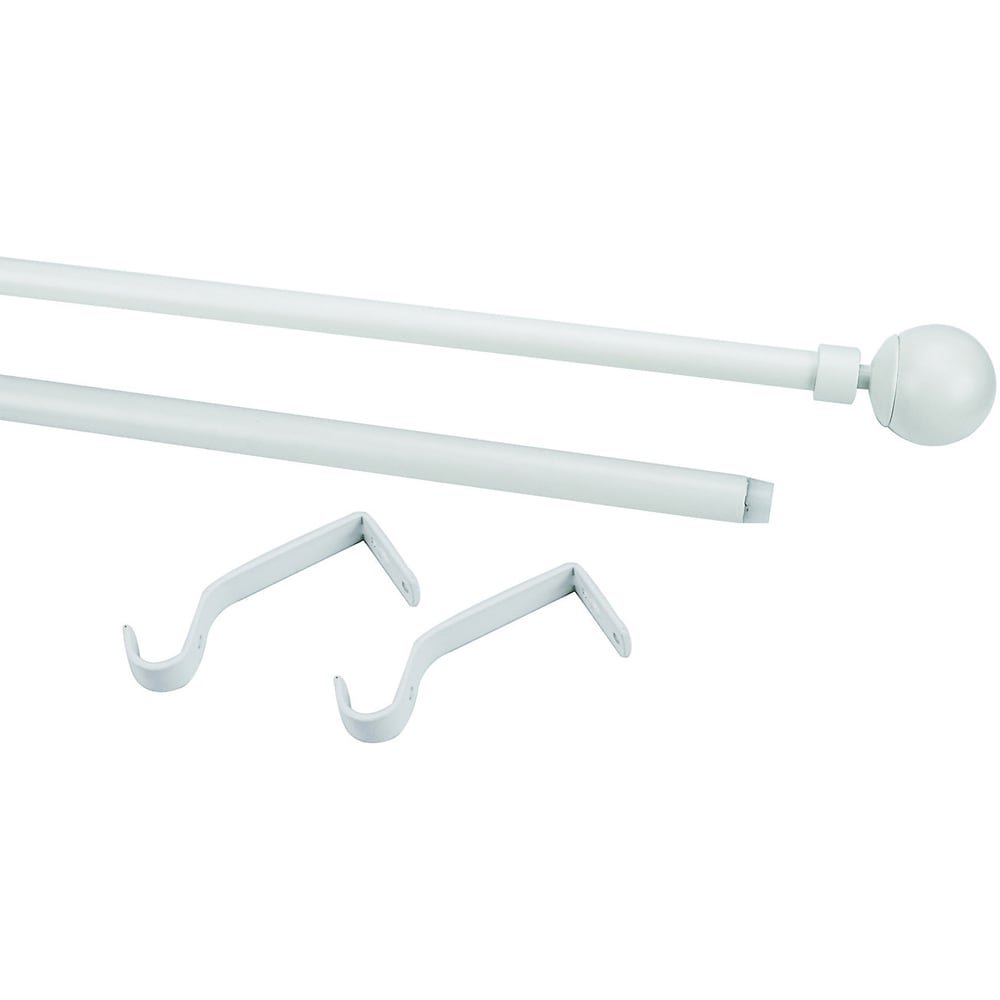 Galerie extensibila GOODHOME Anafi 100580468, 210-120 cm, alb