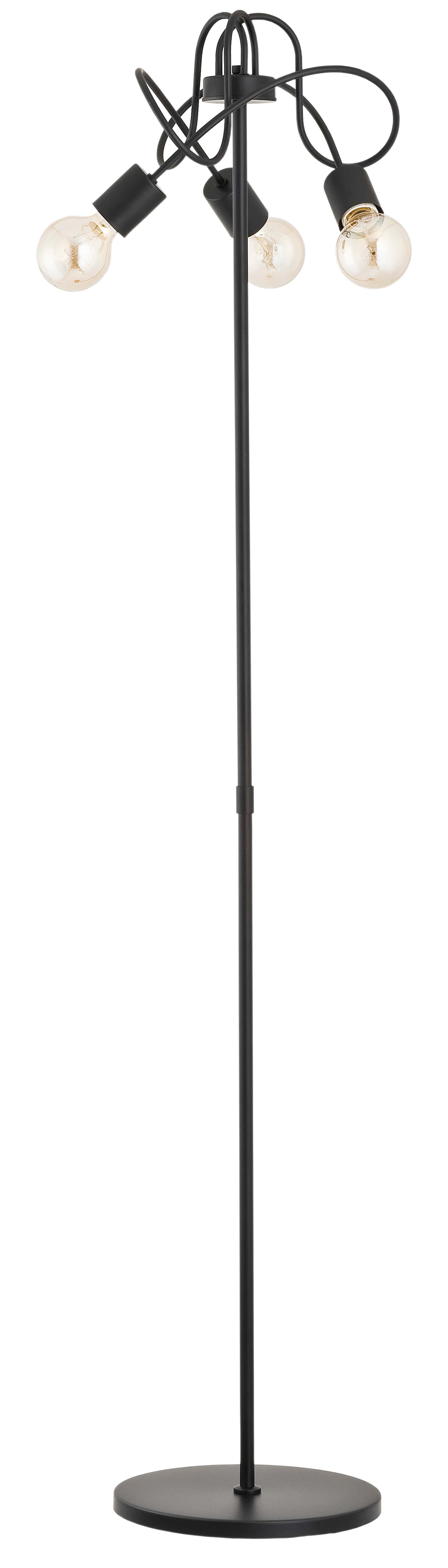 Lampadar Negru, E26, 60 W, 165 cm  Tango