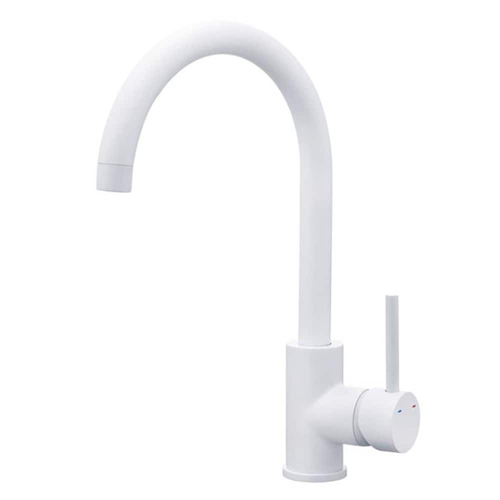 Baterie bucatarie COOKE&LEWIS Katiki, alama, alb