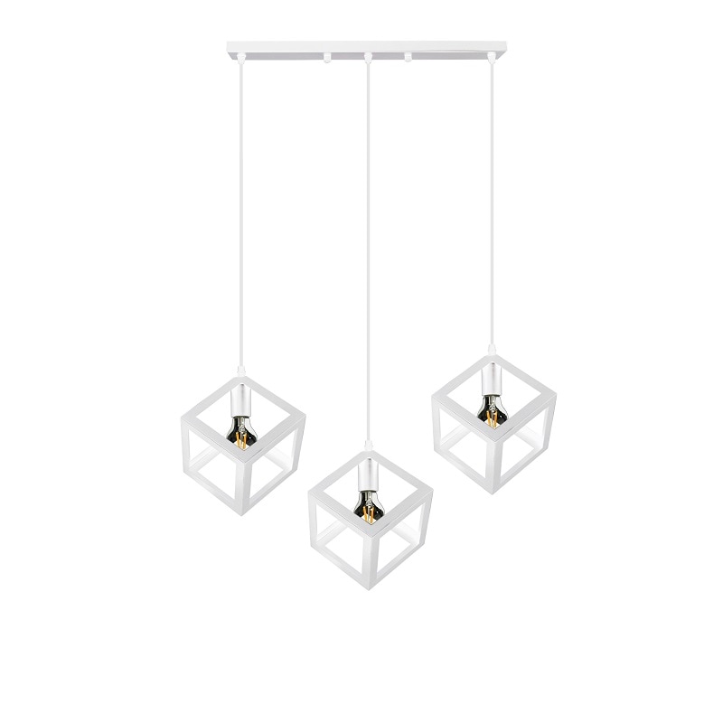 Lustra tip pendul, Alb, 60 W, 3 x E27  Sweden