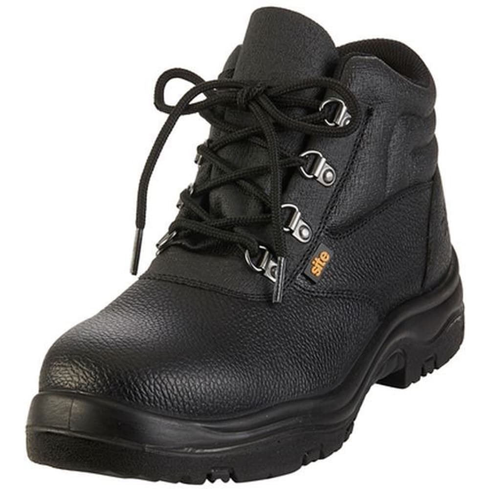 Bocanci de protectie Chukka Site, marimea 44, negru