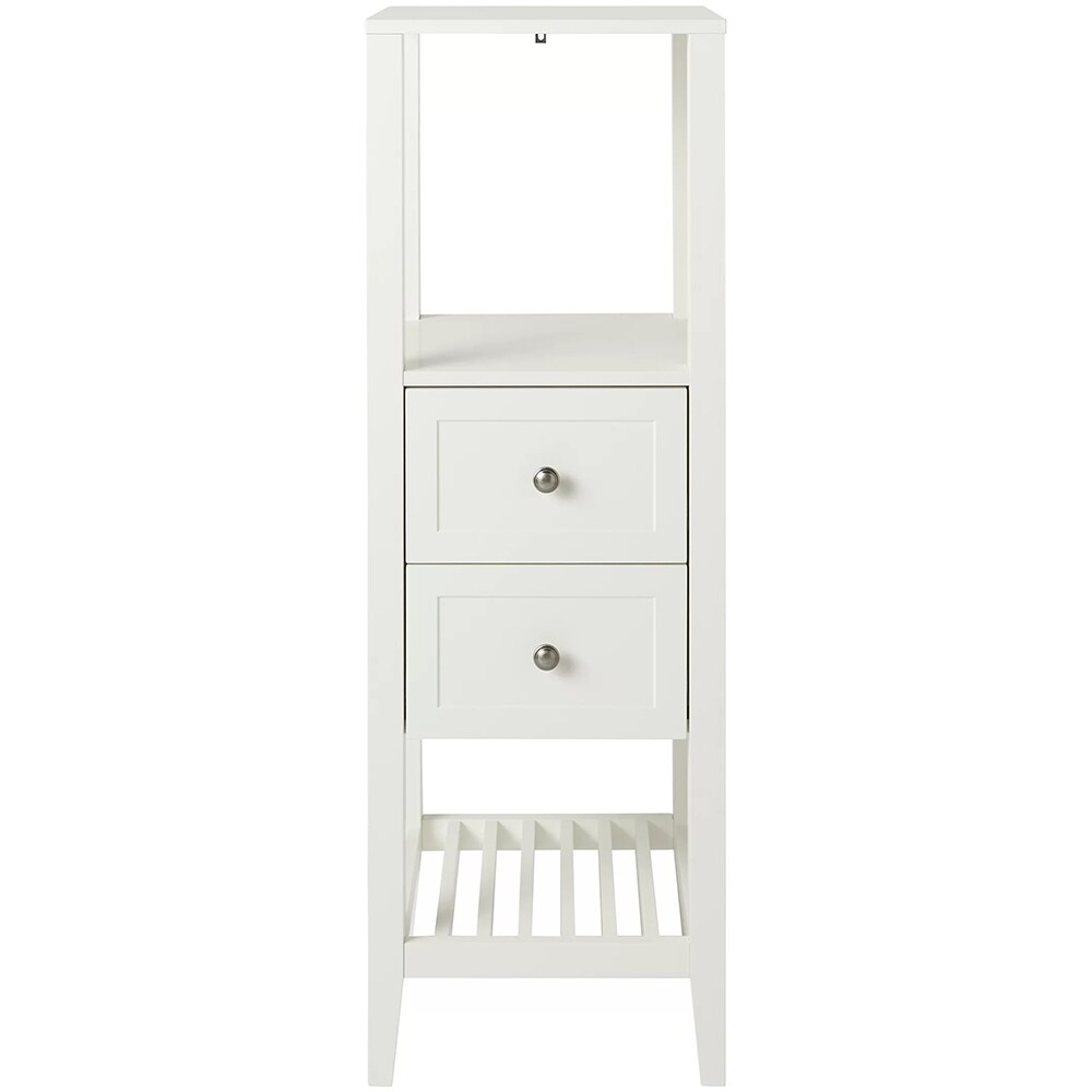 Coloana baie GOODHOME Perma, 40.2 x 36.1 x 120 cm, alb