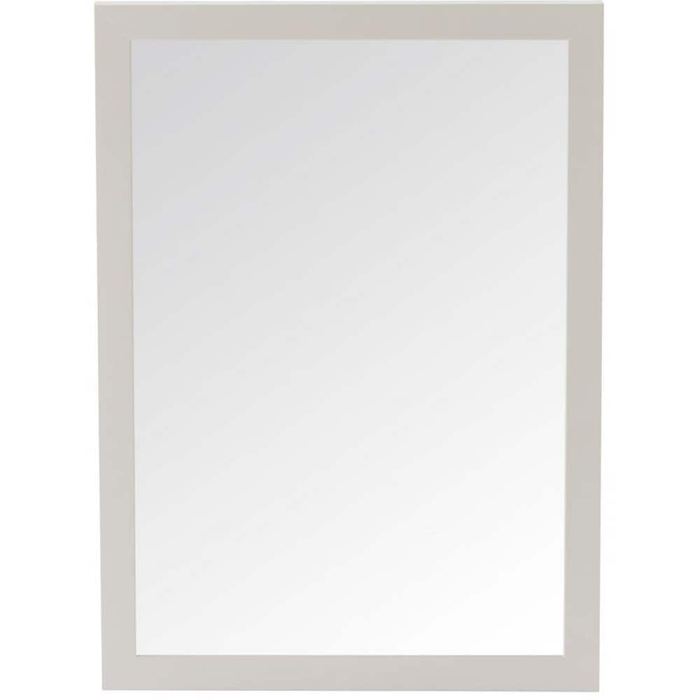 Oglinda baie GOODHOME Perma, 70 x 1.6 x 50 cm, alb