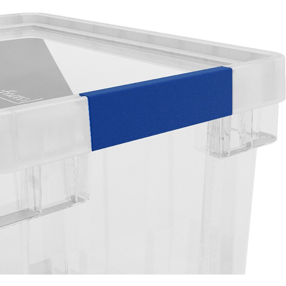 Capac pentru cutie de 15 si 24l FORM, 29.5 x 3.6 x 39.4 cm, polipropilena, transparent