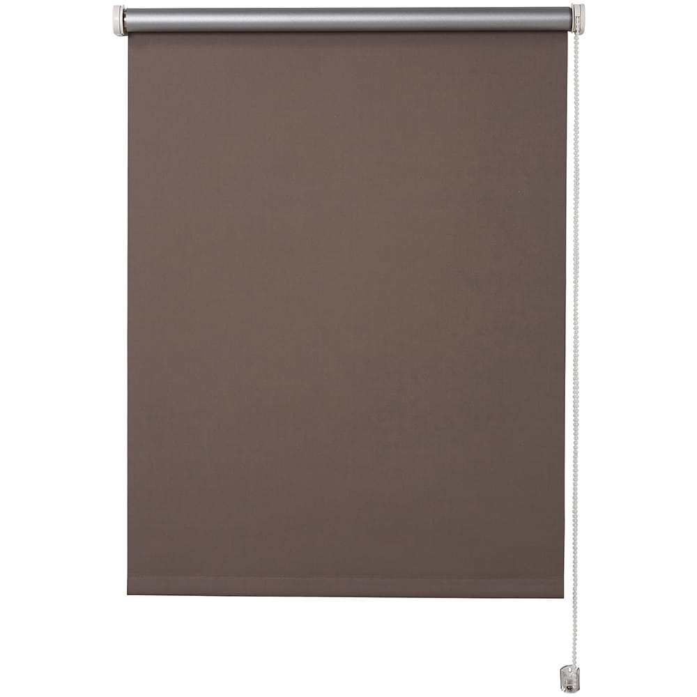 Jaluzea termica opaca tip rulou Pama COLOURS, 60 x 195 cm, poliester, maro