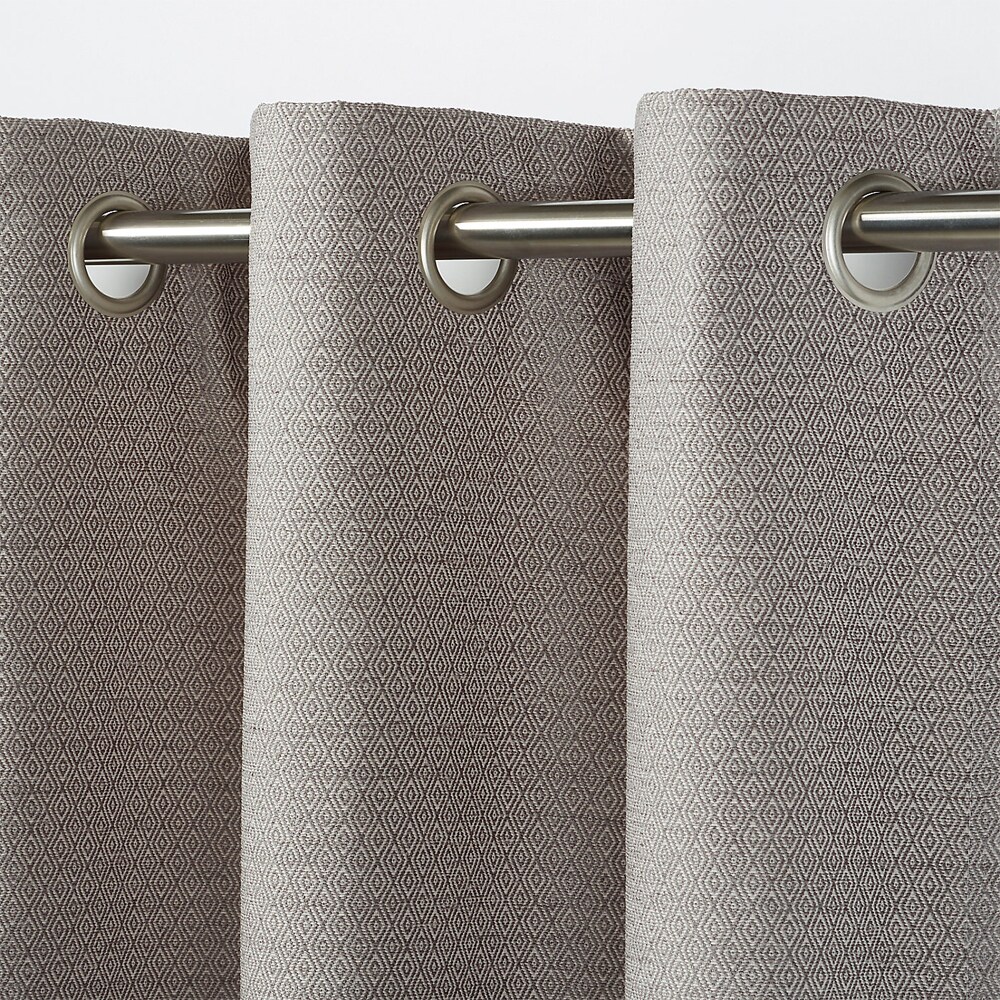 Draperie GOODHOME Digga, 140 x 260 cm, gri