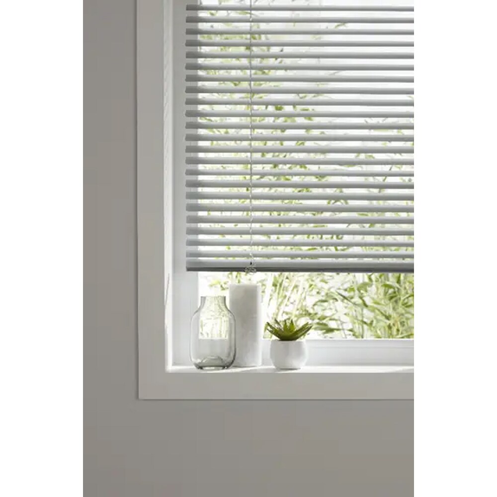 Jaluzea venetiana GOODHOME 100592174, 90x180 cm, argintiu