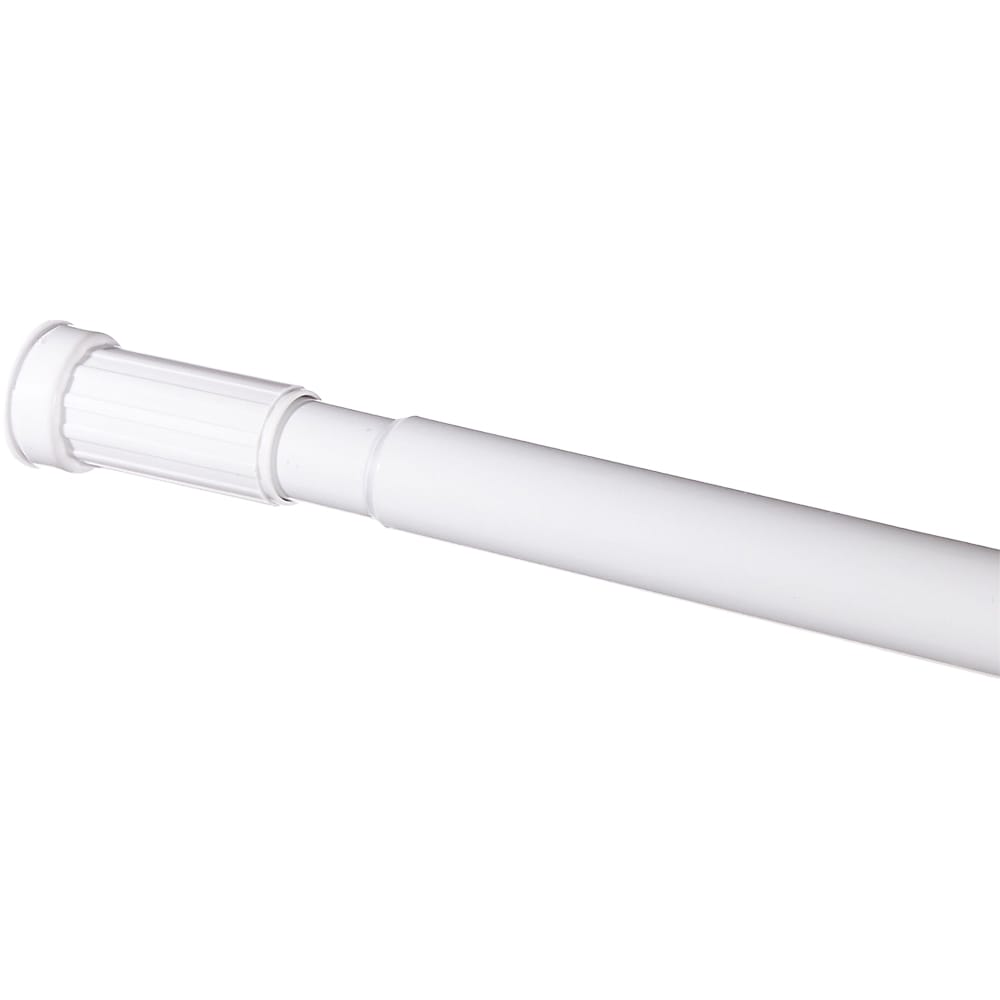 Bara perdea de dus COOKE & LEWIS Nira, 140-260 cm, alb