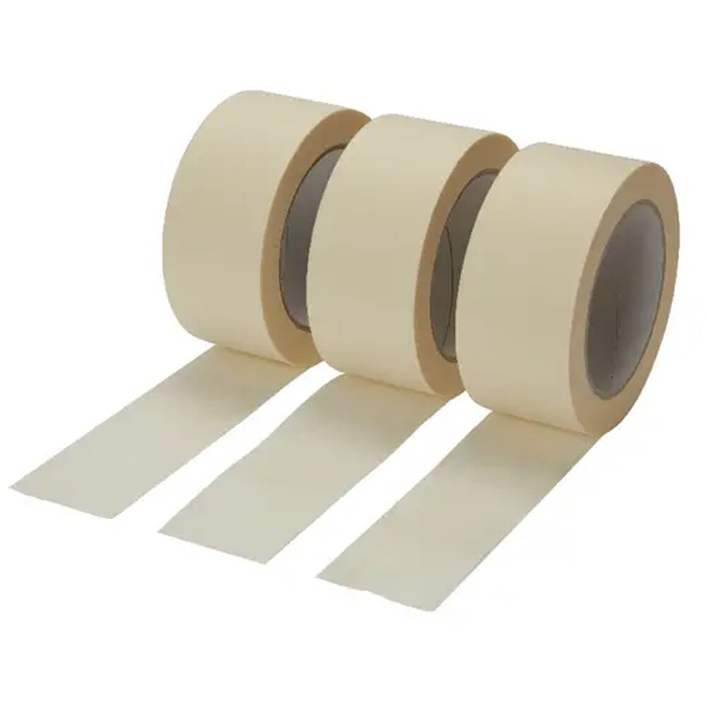 Set banda mascare DIALL 100594865, 48 mm x 50 m, 3 buc, bej