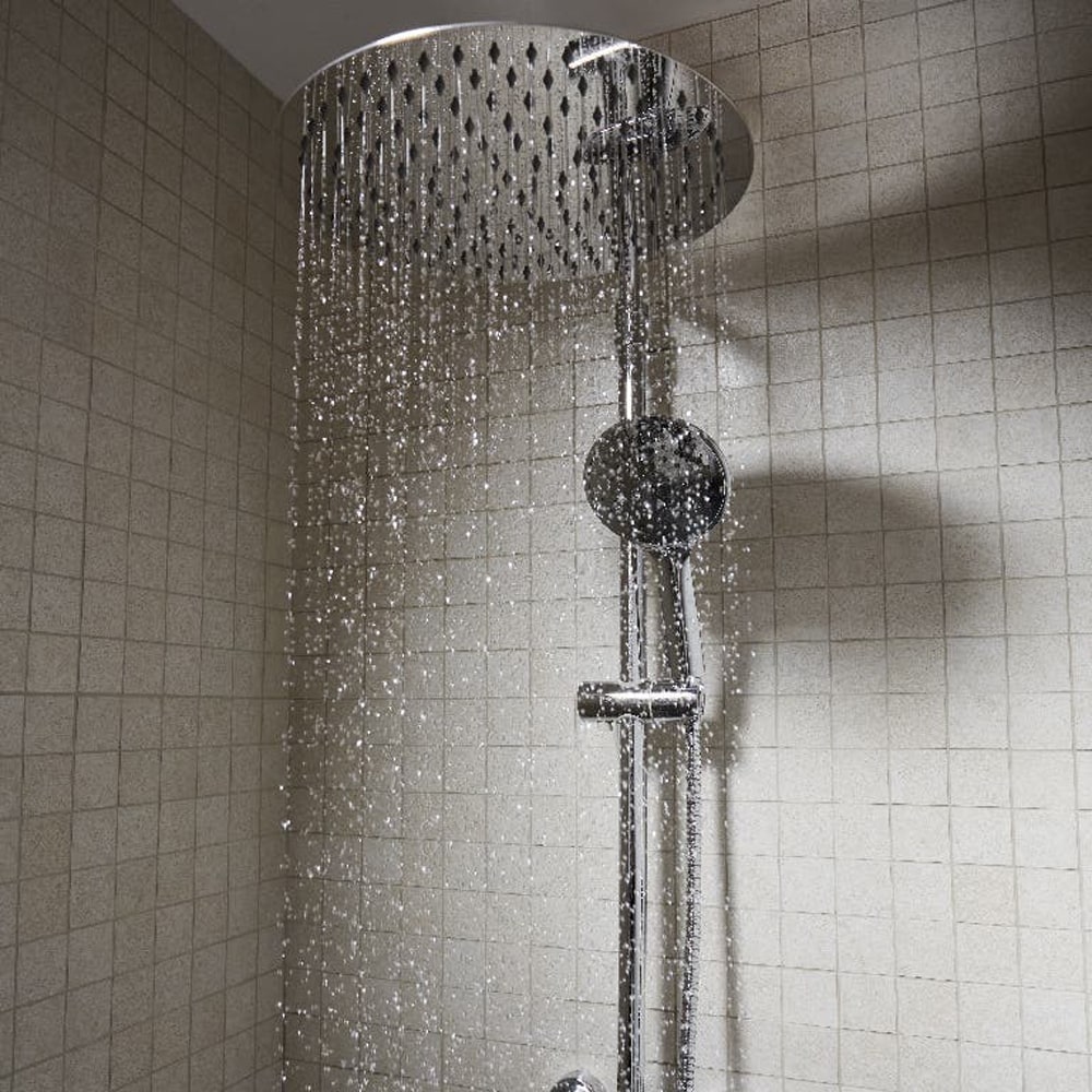 Sistem dus COOKE & LEWIS Solani, termostat, 3 functii, crom