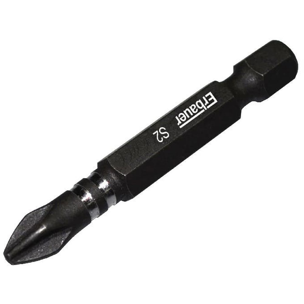 Bit impact ERBAUER, 50mm, PH2, 3buc