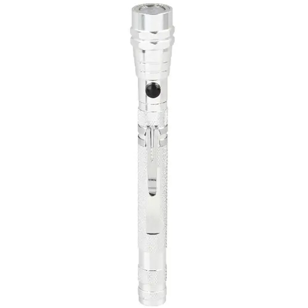 Lanterana LED telescopica flexibila DIALL 100597656, argintiu