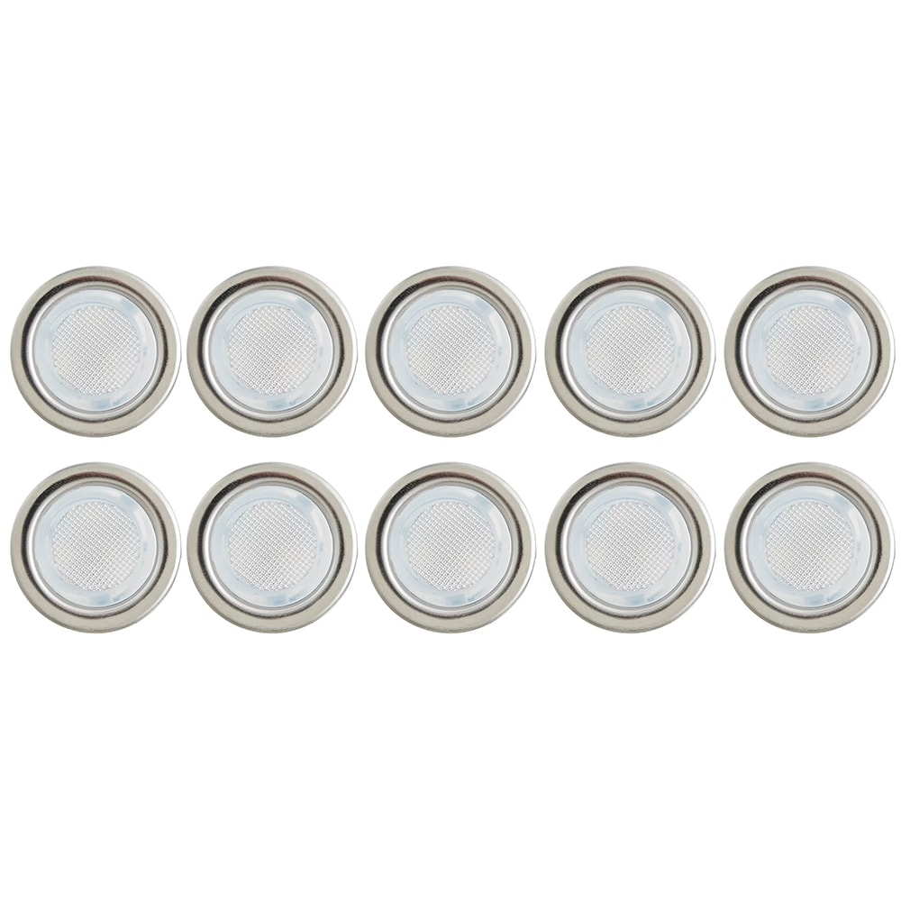 Spot LED incastrat BLOOMA Coldstrip, 10 x 0.2W, 360lm, IP67, argintiu