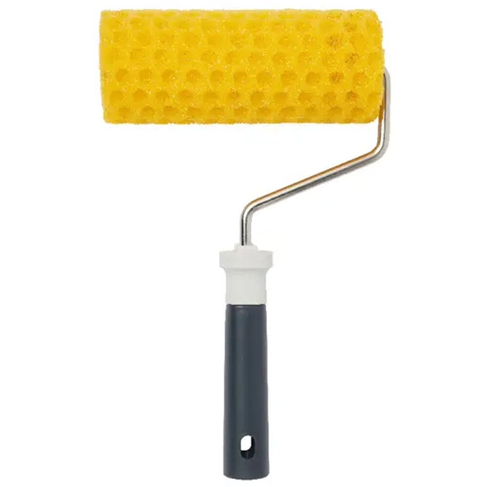 Trafalet texturat spuma GOODHOME, 6 cm, gri