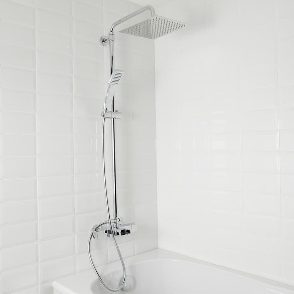 Sistem dus GOODHOME Termo Jolina, termostat, 1 functie, crom