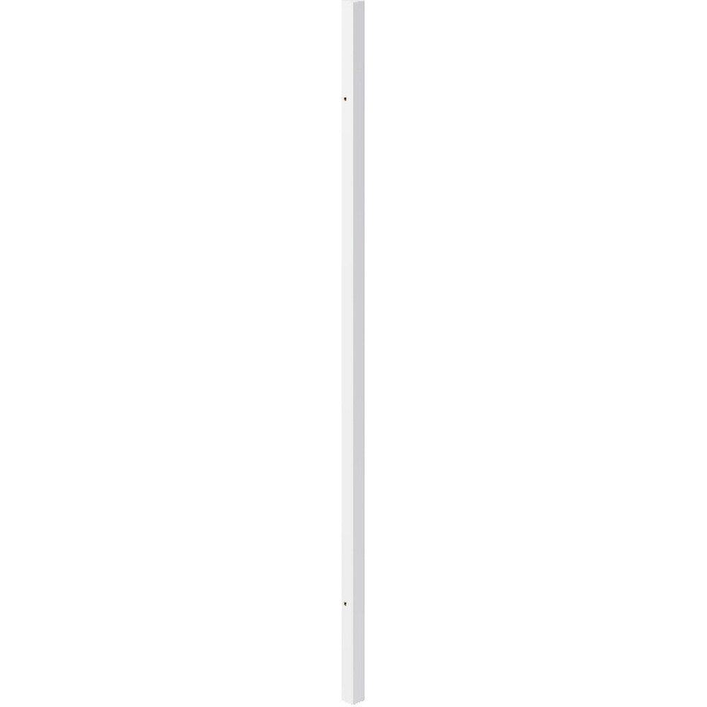 Bagheta colt GOODHOME Balsamita, MDF, 71.5 x 2 x 1.8 cm, alb