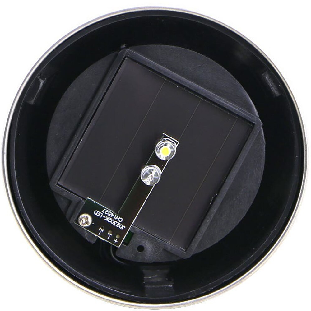 Lampa solara LED BLOOMA, 0.01 W, otel inoxidabil, argintiu