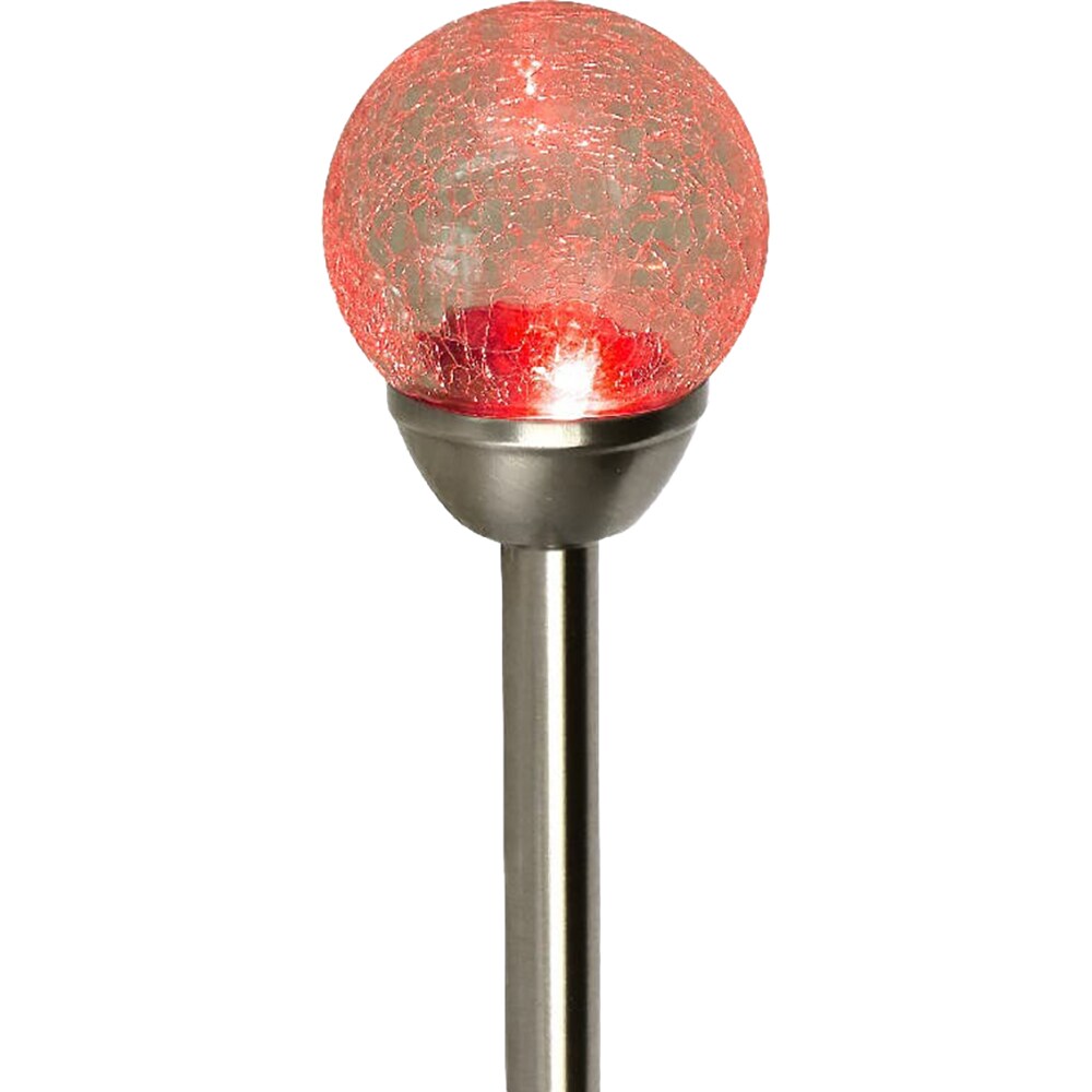 Lampa solara LED BLOOMA, 0.01 W, otel inoxidabil, argintiu