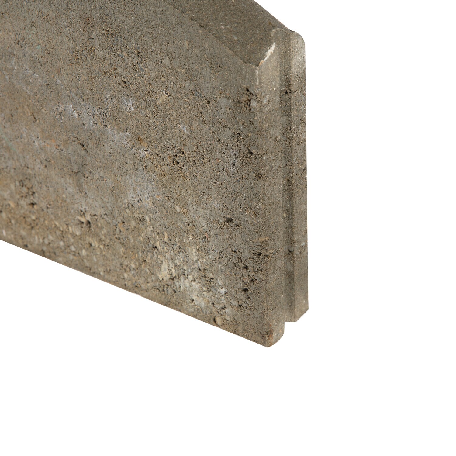 Bordura Arcade 3, 100 x 5 x 25 cm, beton, gri