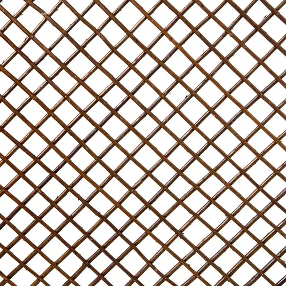 Panou gard expandabil, 180 x 90cm, rachita, maro