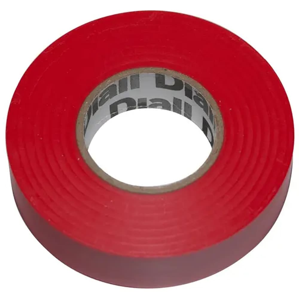 Banda izolatoare DIALL 100610881, 19 mm x 33 m, rosu