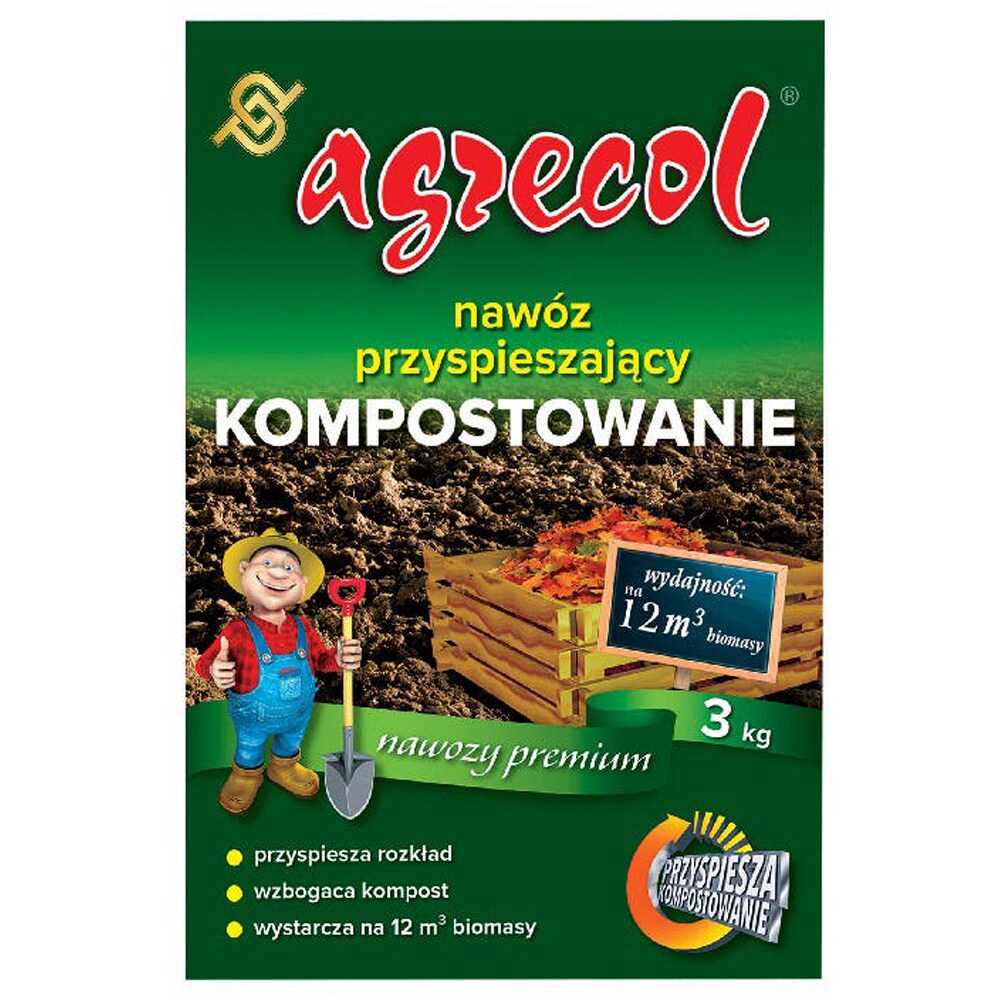 Ingrasamant pentru accelerarea compostarii Agrecol, 3 kg