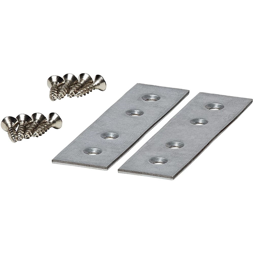 Placa de imbinare GOODHOME Caraway, otel galvanizat, 160 x 25 mm, 2 bucati