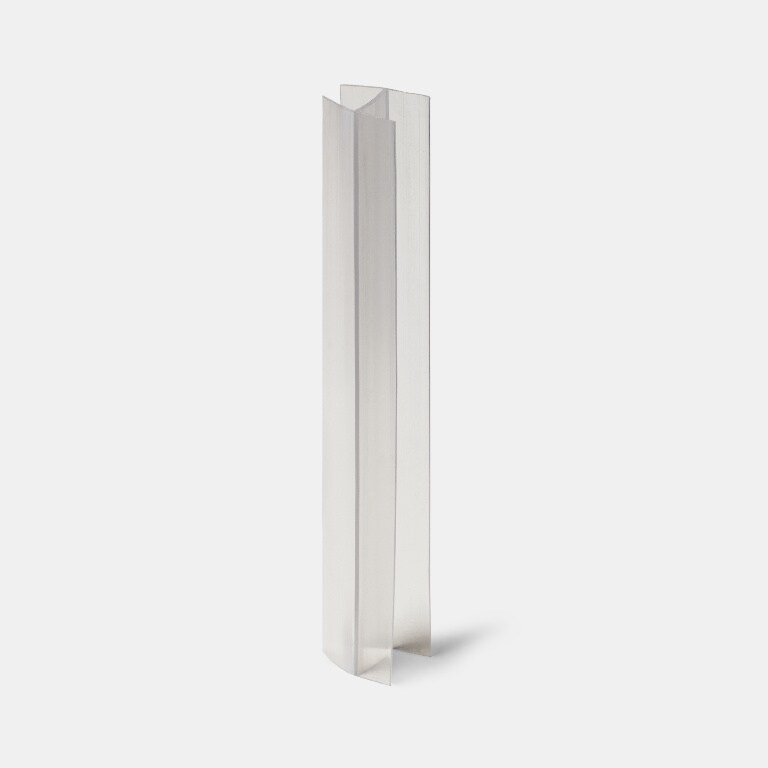 Conector plinta drept GOODHOME 100623810, PVC, transparent
