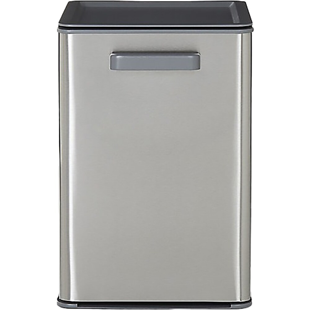 Cos de gunoi Kora GOODHOME, 13l, deschidere prin atingere, otel inoxidabil, gri