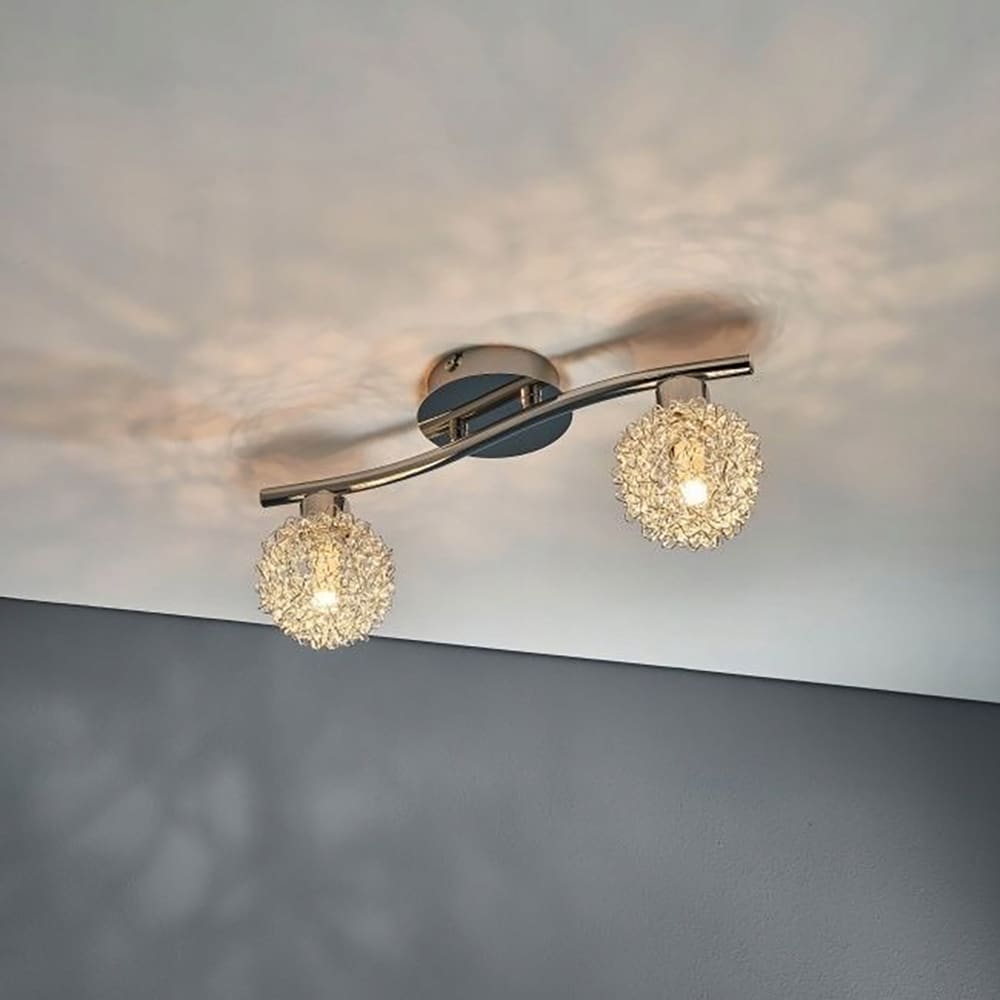 Spot LED COLOURS Phaidros, 2 x G9, 25W, IP20, crom