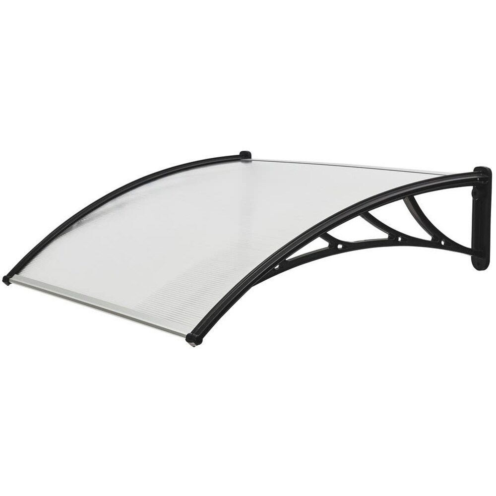 Marchiza fixa Geom Tiffanio, policarbonat, 120 x 90 cm, gri