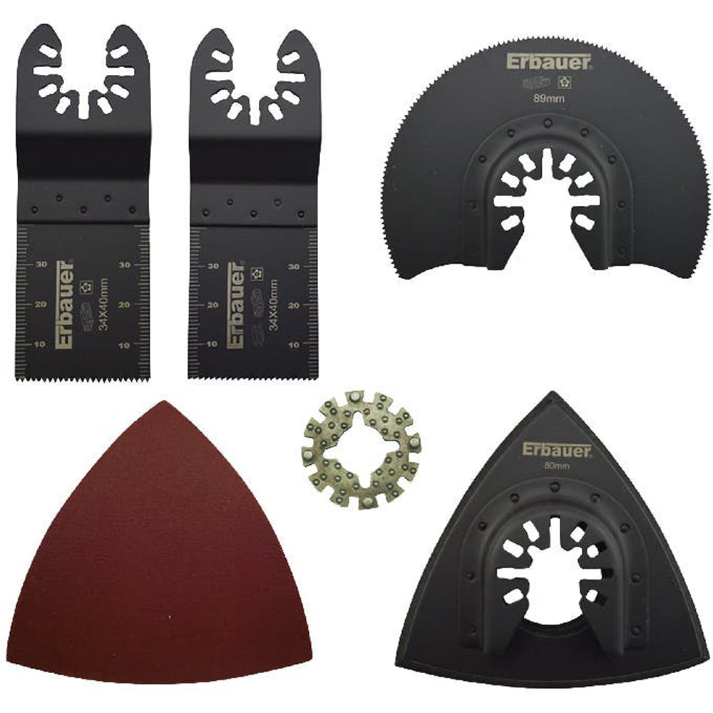 Set 6 multi-instrumente ERBAUER, montare universala