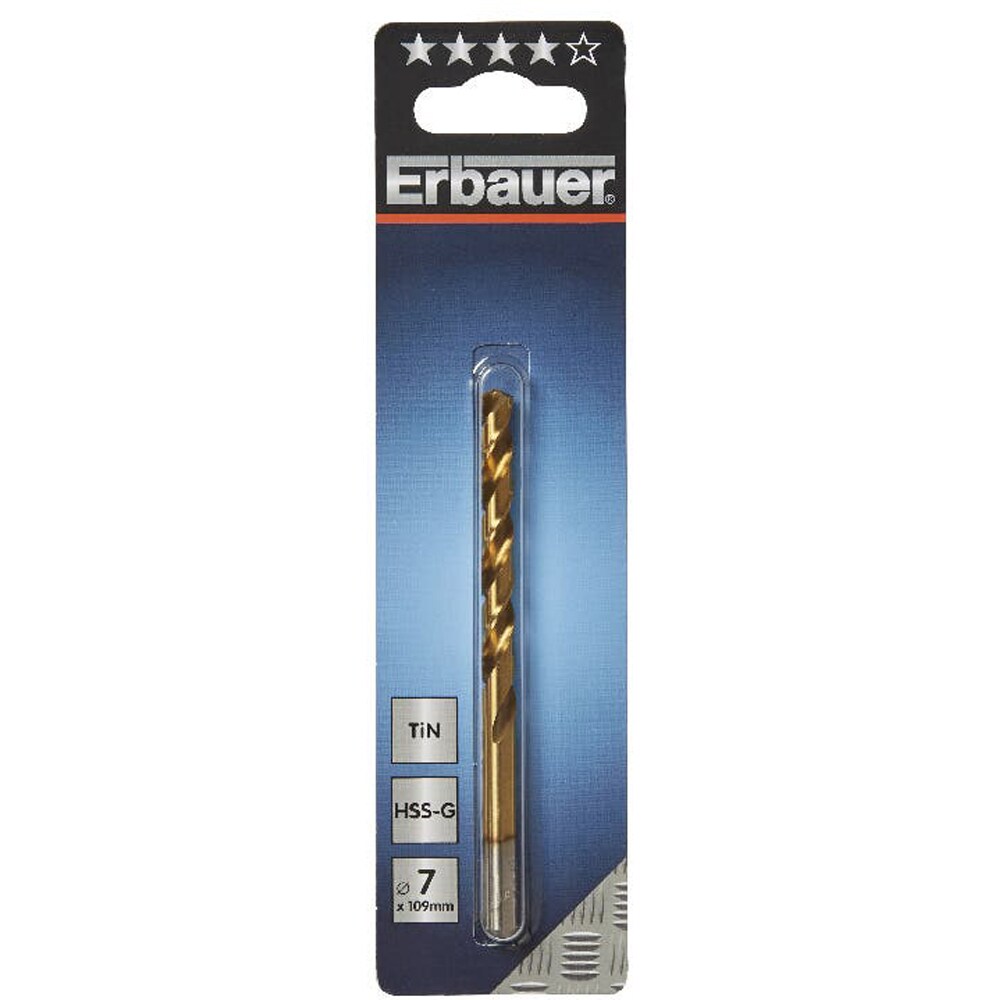 Burghiu ERBAUER, HSS TIN, 7mm