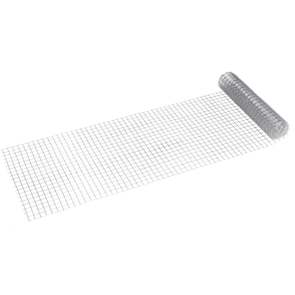 Rola plasa gard BLOOMA, 1x10 m, otel, gri
