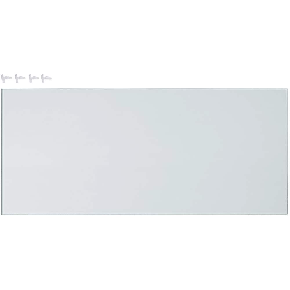 Raft dulap bucatarie GOODHOME Caraway, sticla, 55.85 x 27.35 cm, 2 bucati