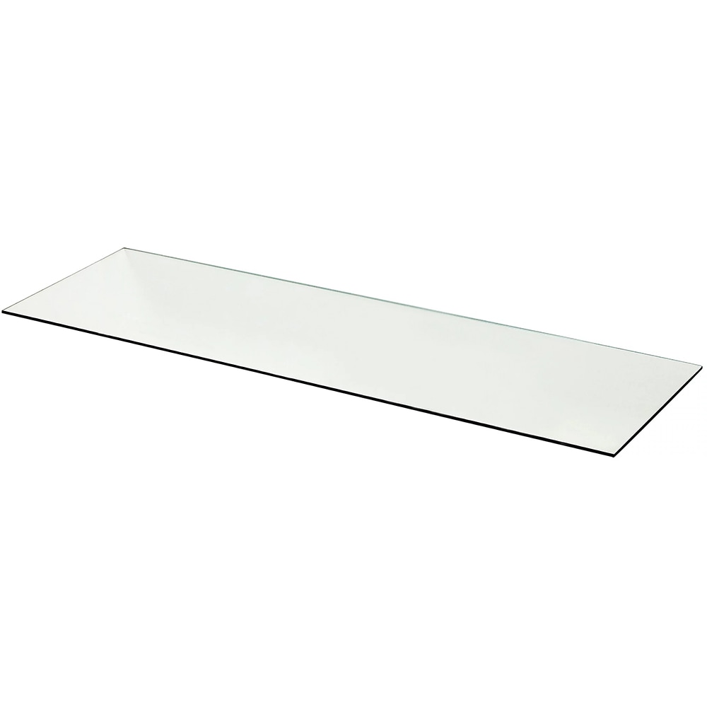 Raft dulap bucatarie GOODHOME Caraway, sticla, 95.85 x 27.35 cm, 2 bucati